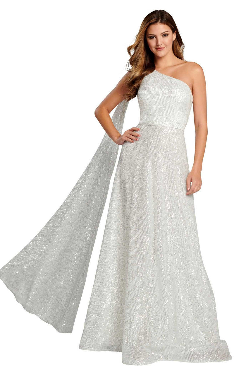 Ellie Wilde EW120067 White-Silver