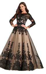 Ellie Wilde EW120078 Black-Nude