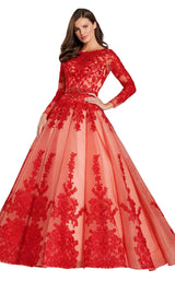 Ellie Wilde EW120078 Red-Nude