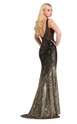 Ellie Wilde EW120081 Black-Gold