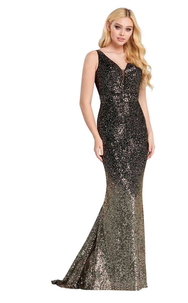 Ellie Wilde EW120081 Black/Gold