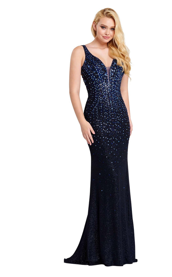 Ellie Wilde EW120100 Navy Blue