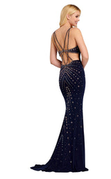 Ellie Wilde EW120112 Navy-Rose-Gold