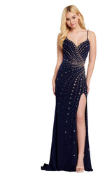 Ellie Wilde EW120112 Navy-Rose-Gold