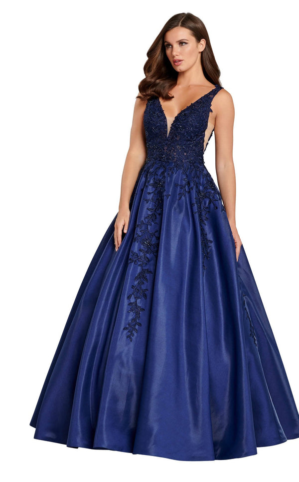 Ellie Wilde EW120115 Navy-Blue