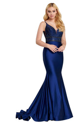 Ellie Wilde EW120117 Navy Blue