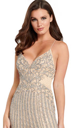 Ellie Wilde EW120126 Silver/Nude