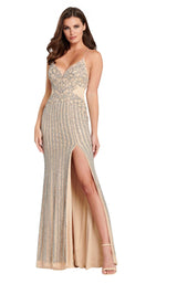 Ellie Wilde EW120126 Silver/Nude