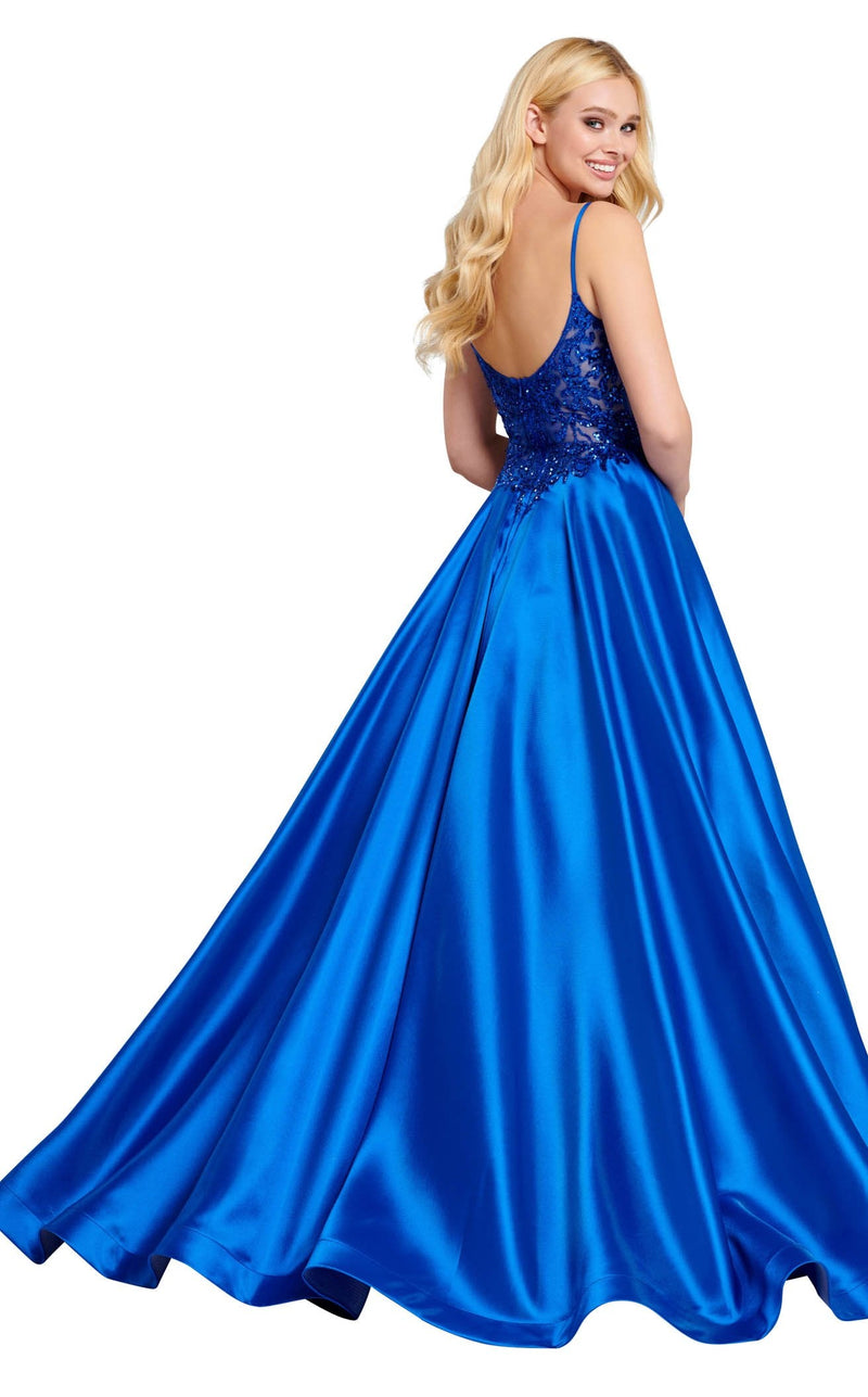 Ellie Wilde EW120137 Royal Blue
