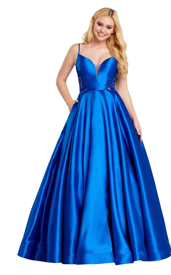 Ellie Wilde EW120137 Royal Blue