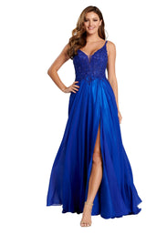 Ellie Wilde EW120139 Royal Blue