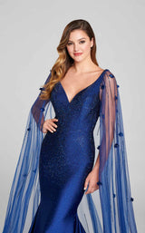 Ellie Wilde EW121007 Navy Blue