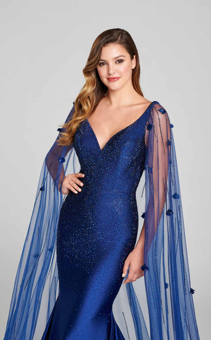 Ellie Wilde EW121007 Navy Blue