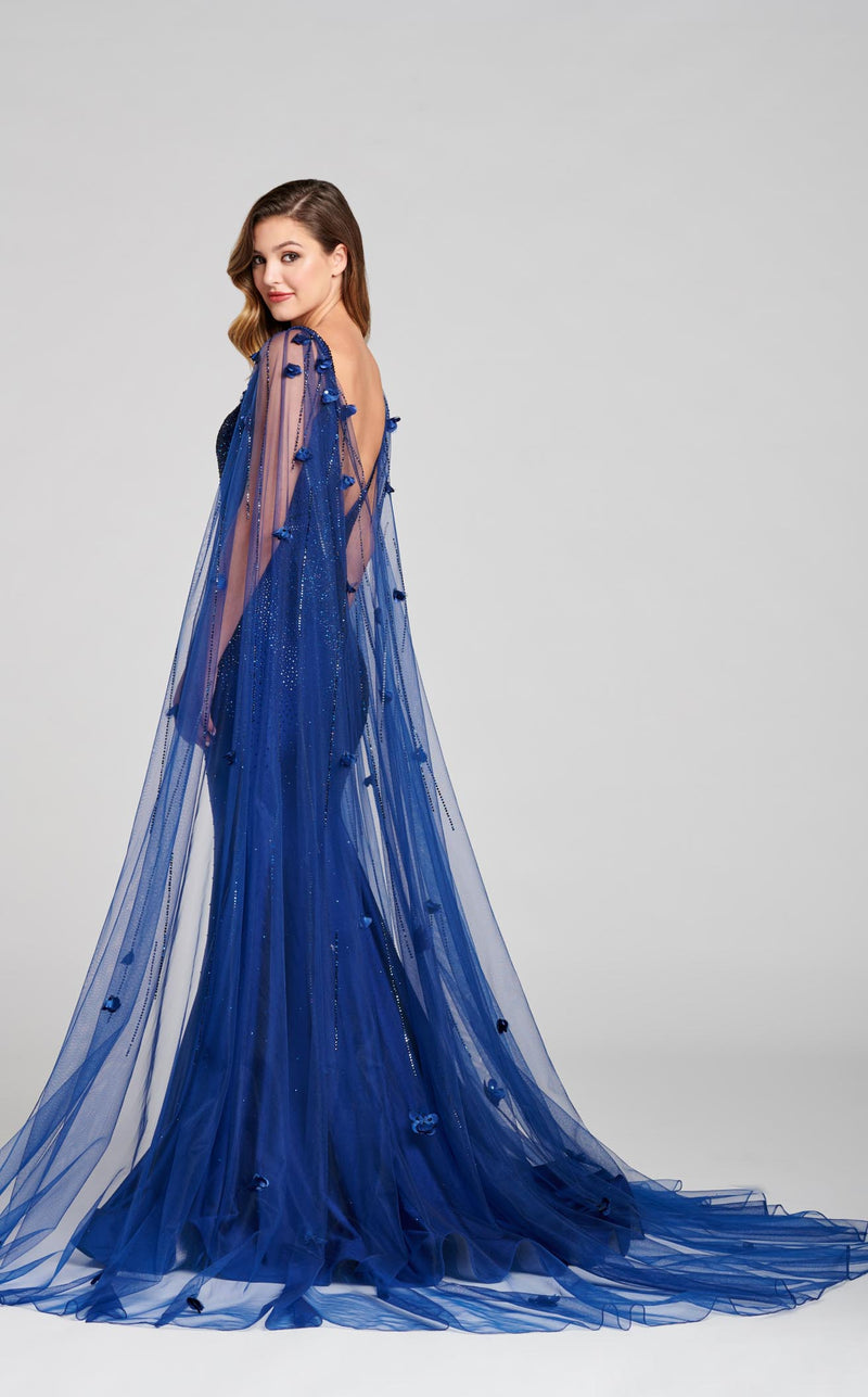 Ellie Wilde EW121007 Navy Blue