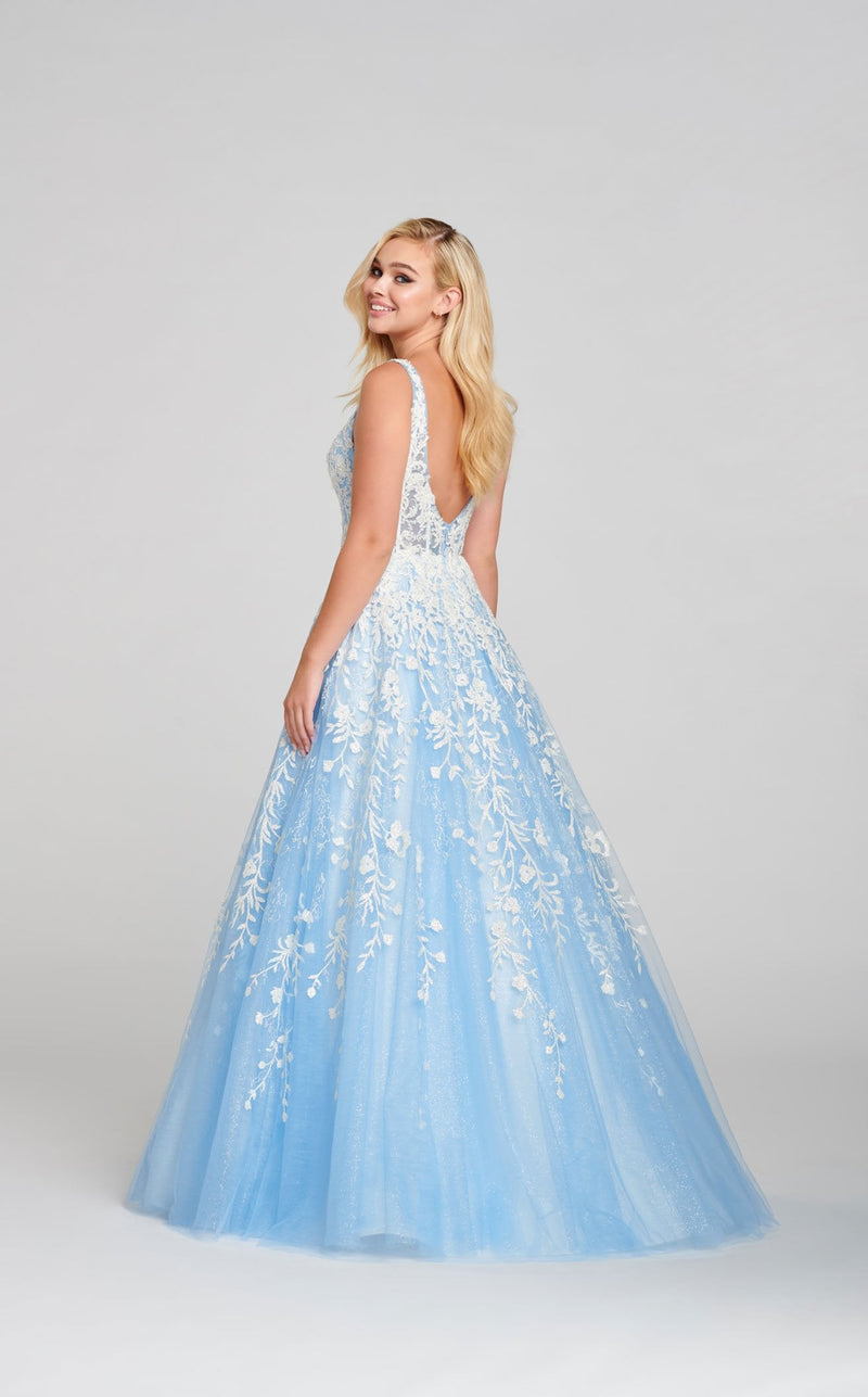 Ellie Wilde EW121028 Ice-Blue-White