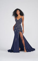 Ellie Wilde EW122028 Navy-Blue-Gunmetal