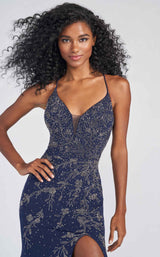 Ellie Wilde EW122028 Navy-Blue-Gunmetal