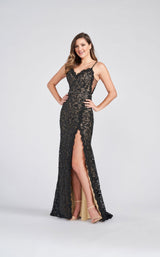 Ellie Wilde EW122077 Black-Gold