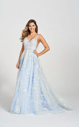 Ellie Wilde EW122114 Light-Blue-Multi