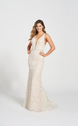 Ellie Wilde EW122116 Ivory-Tea-Rose