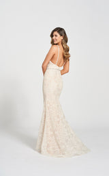 Ellie Wilde EW122116 Ivory-Tea-Rose