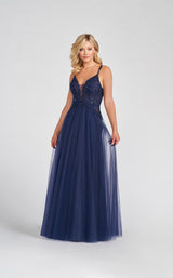 Ellie Wilde EW122118 Navy-Blue