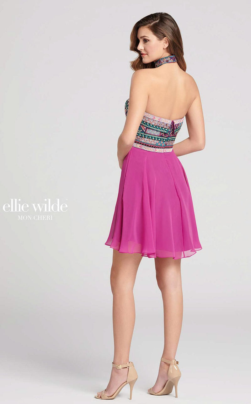 Ellie Wilde EW21877S Fuchsia
