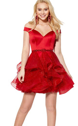 Ellie Wilde EW21901S Dark Red