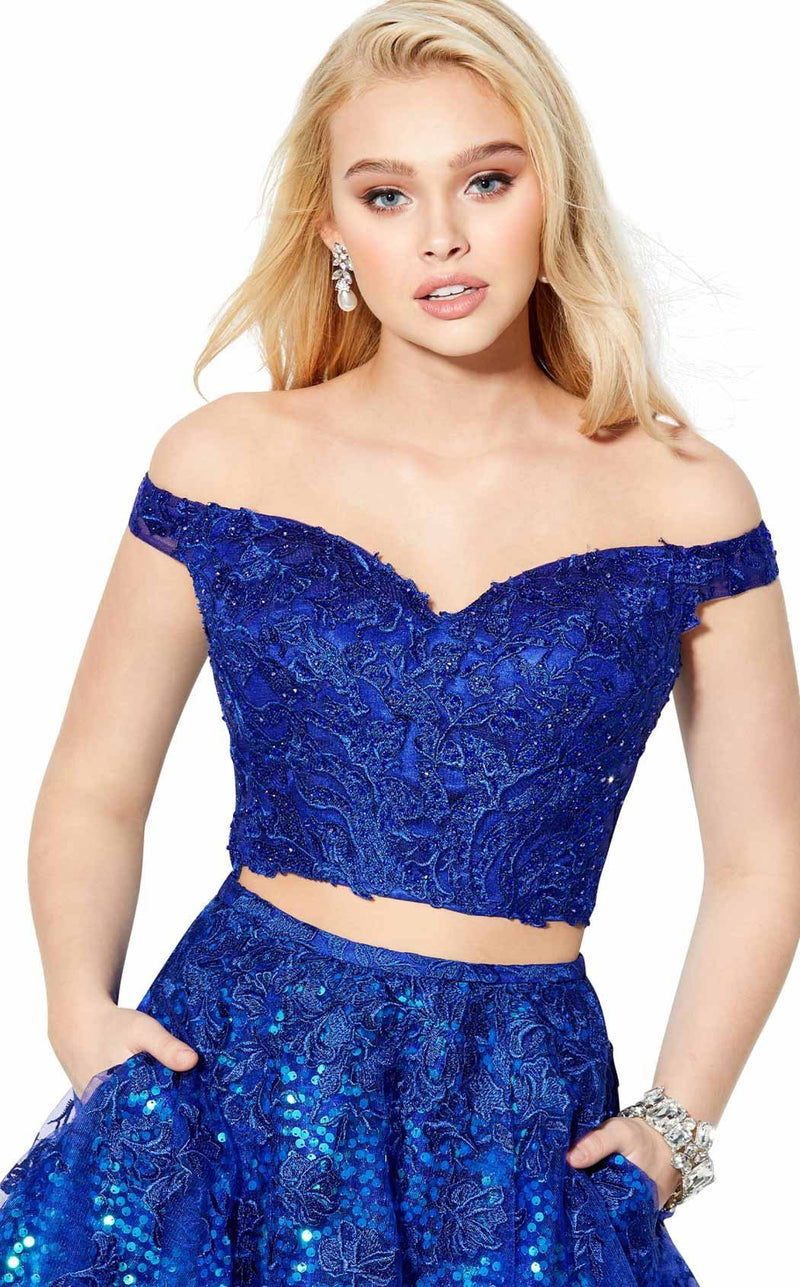 Ellie Wilde EW21905S Royal-Blue