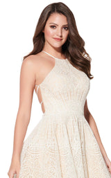 Ellie Wilde EW21924S Ivory/Champagne