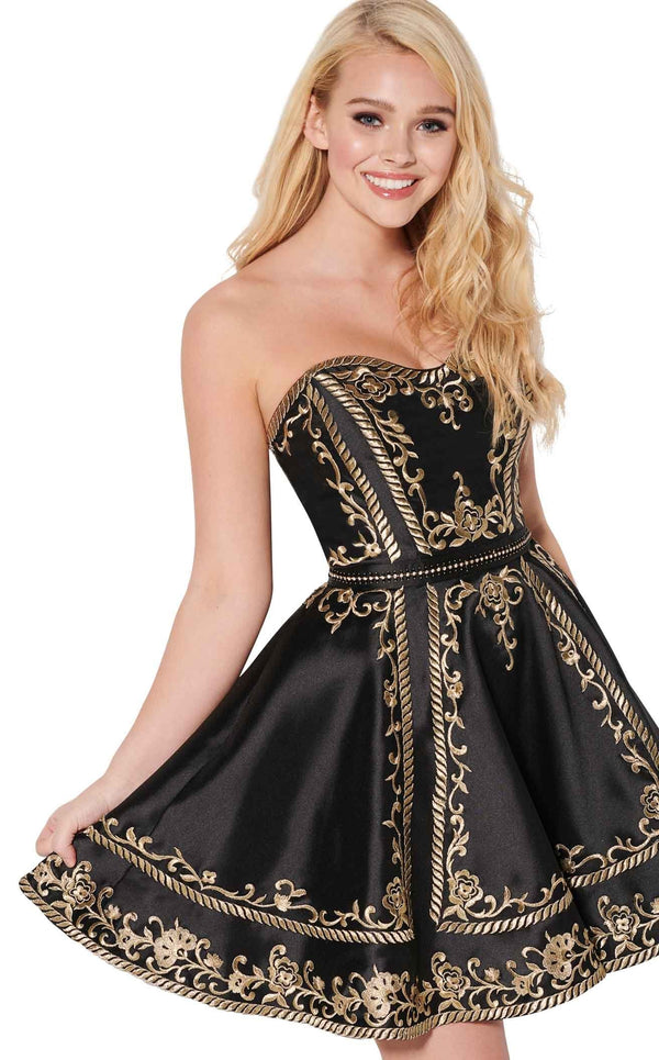 Ellie Wilde EW21948S Black/Gold