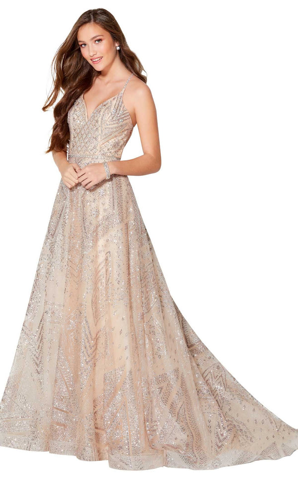 Ellie Wilde EW21953 Champagne