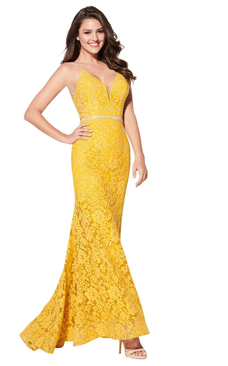 Ellie Wilde EW21968 Yellow