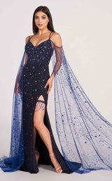 Ellie Wilde EW34024 Navy Blue