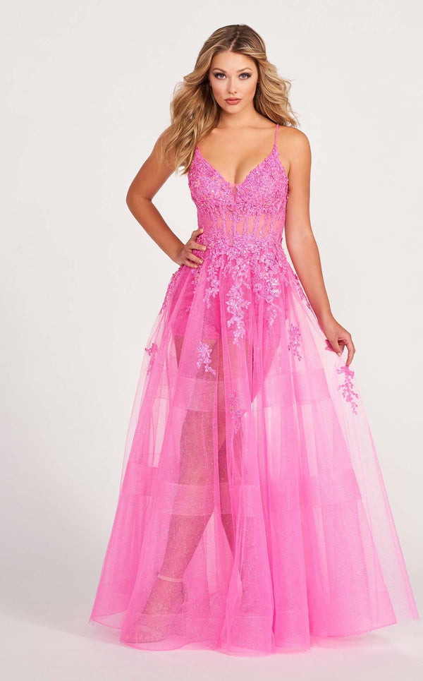 Ellie Wilde EW34032 Hot-Pink