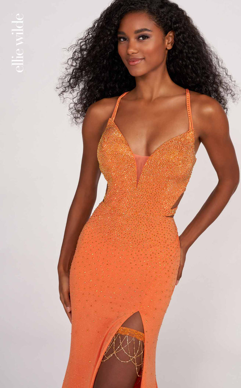 Ellie Wilde EW34035 Orange