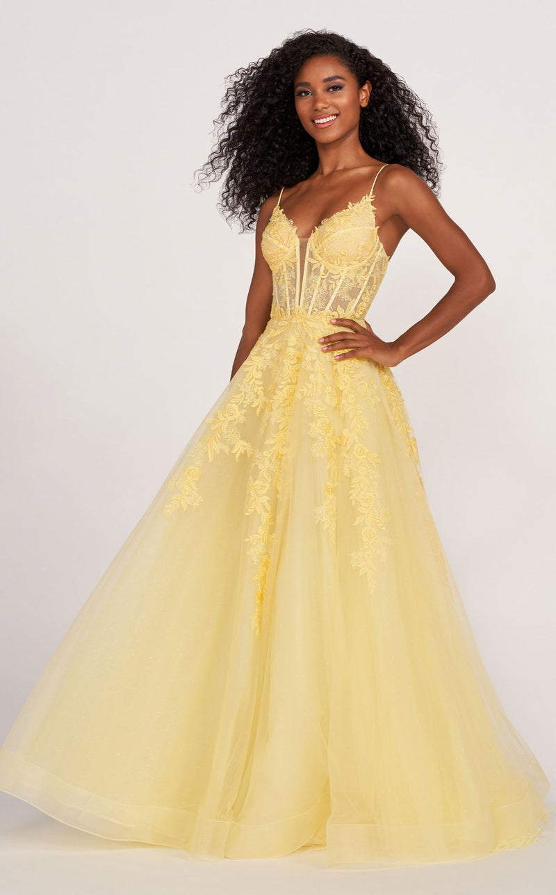 Ellie Wilde EW34036 Yellow