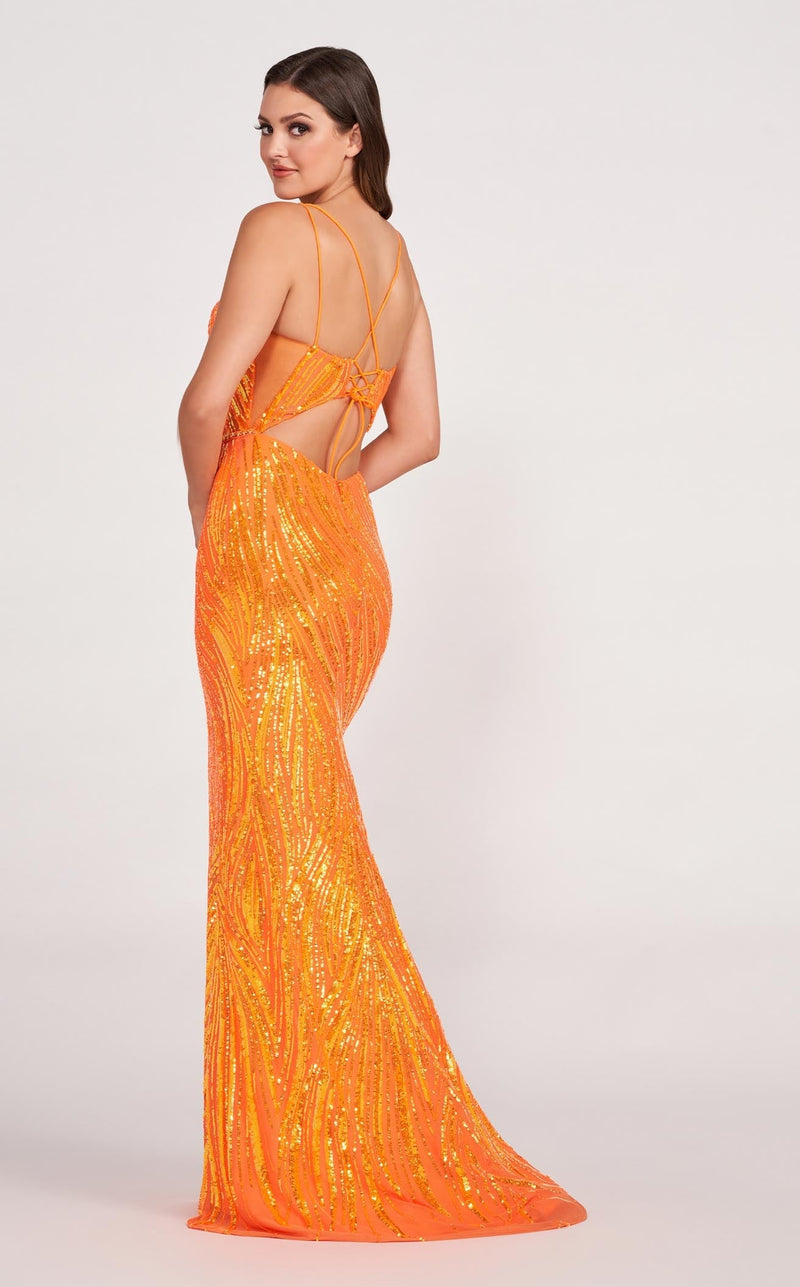 Ellie Wilde EW34037 Orange