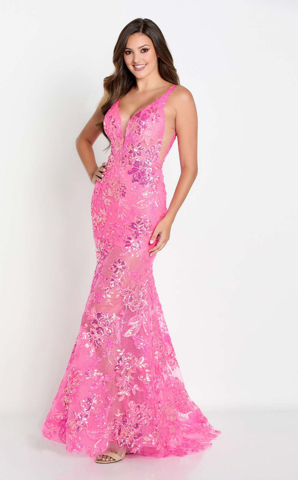 Ellie Wilde EW34040 Hot-Pink