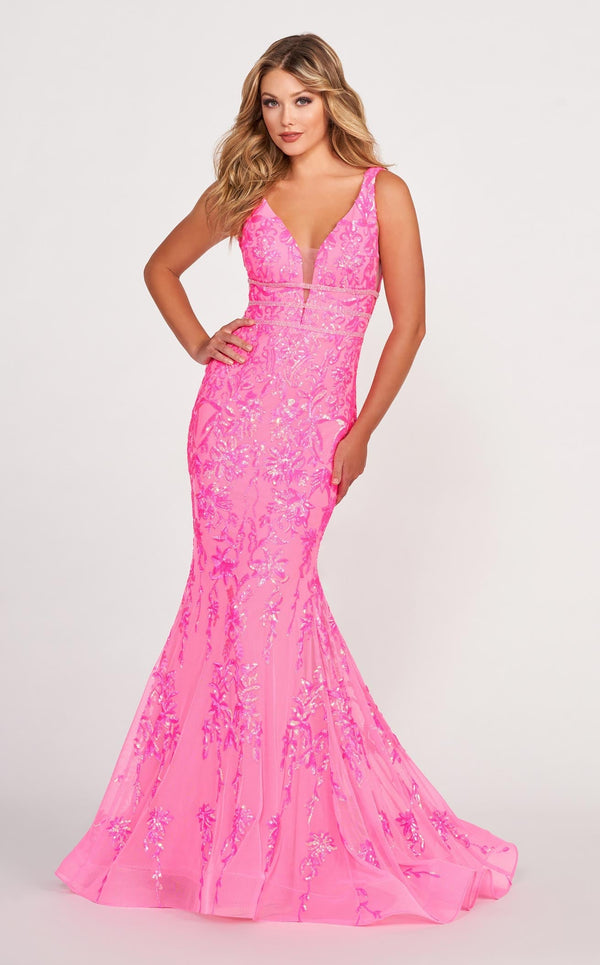 Ellie Wilde EW34041 Hot-Pink