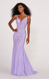 Ellie Wilde EW34093 Dress purple