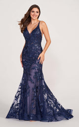 Ellie Wilde EW34110 Navy/Nude