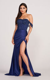 Ellie Wilde EW34112 Navy Blue