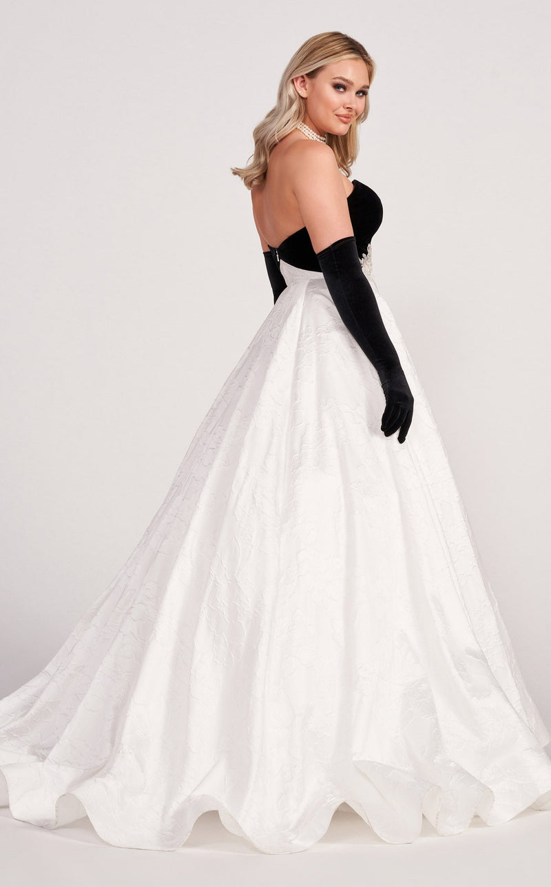 Ellie Wilde EW34133 Black-White