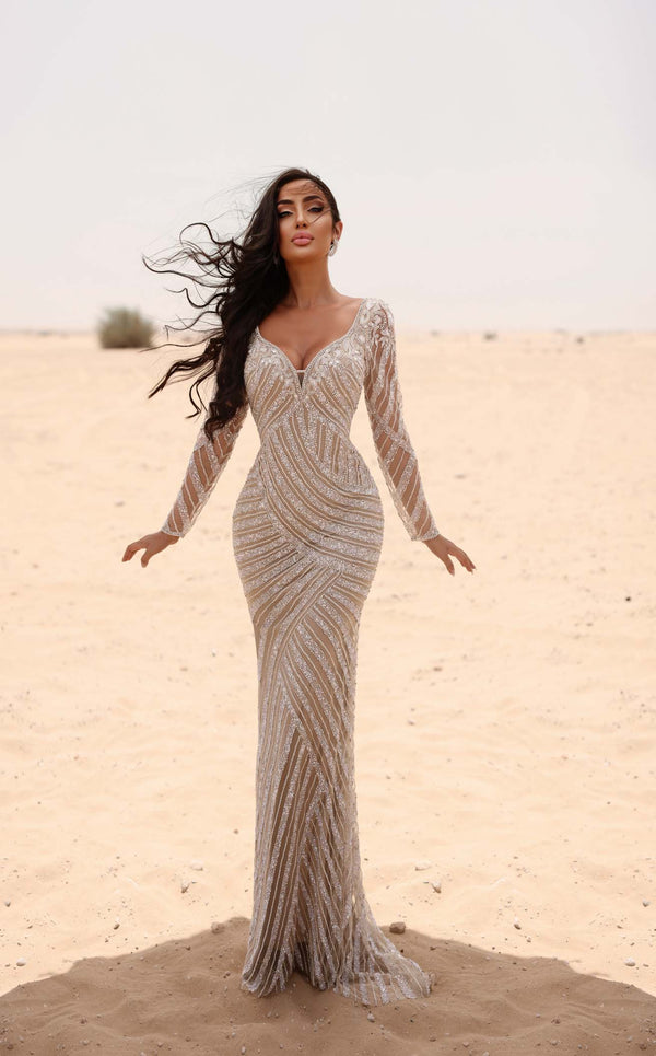 Chic and Holland EW990016 Nude/Silver