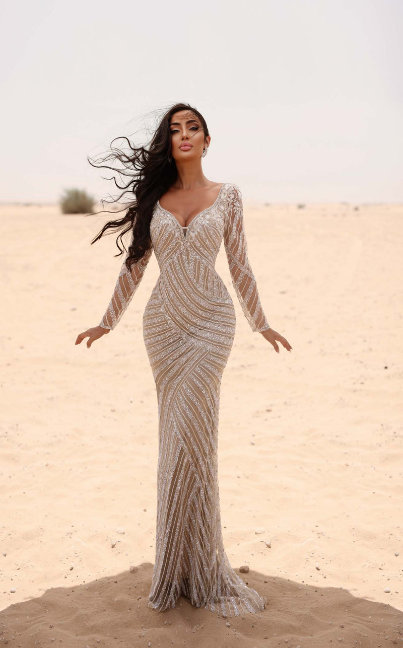 Chic and Holland EW990016 Nude/Silver