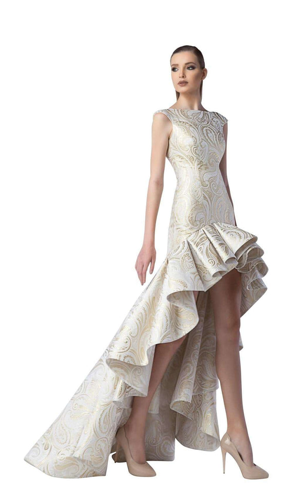 Edward Arsouni Couture 0228 Gold-Ecru