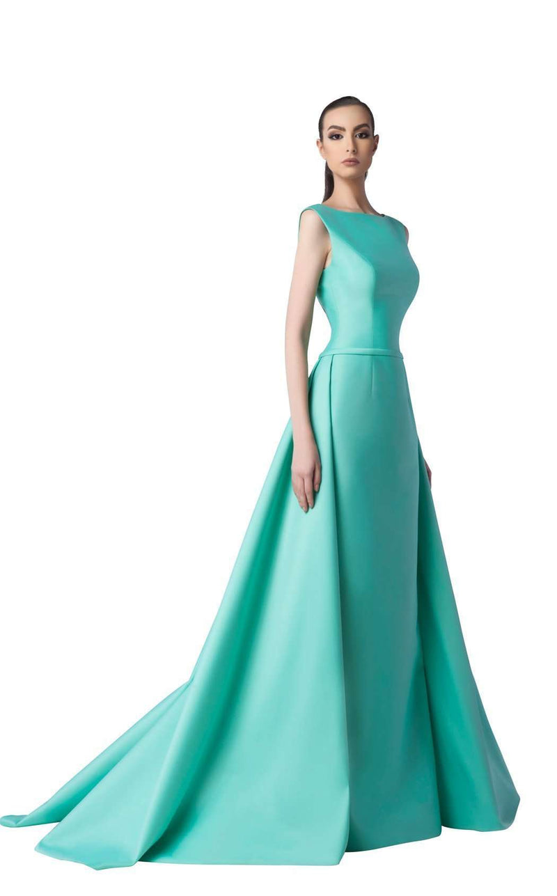 Edward Arsouni Couture 0263 Vert-Aqua