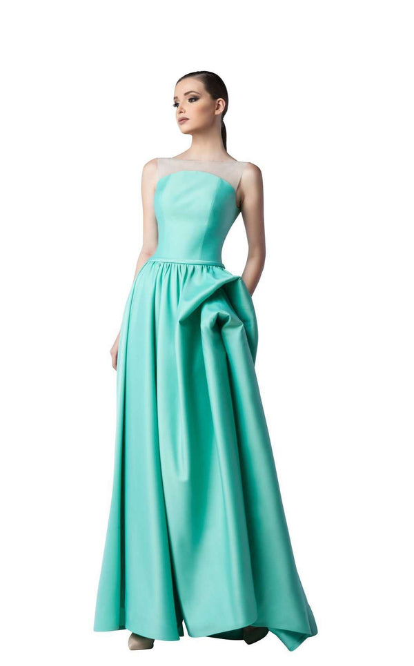 Edward Arsouni Couture 0264 Vert-Aqua