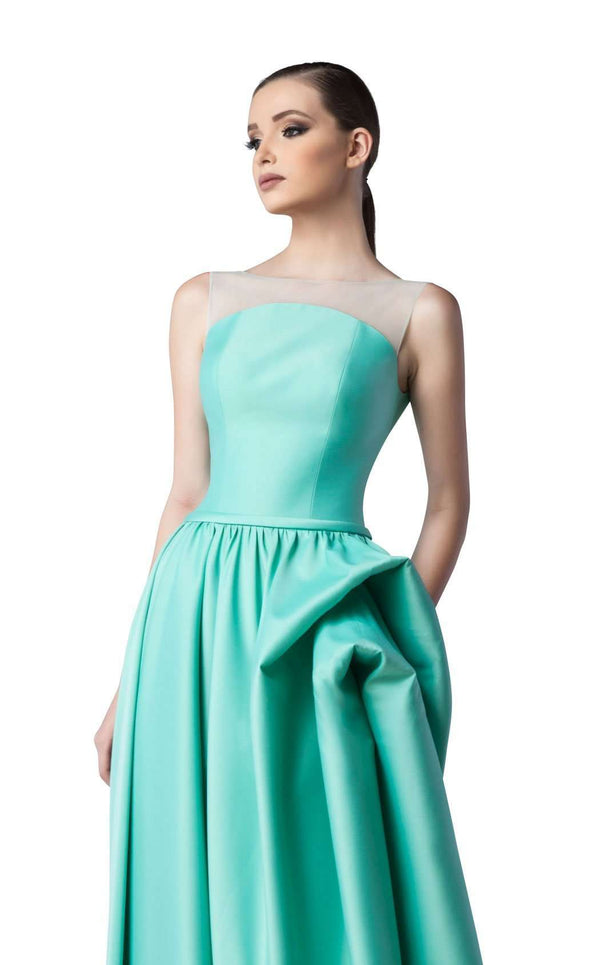 Edward Arsouni Couture 0264 Vert-Aqua